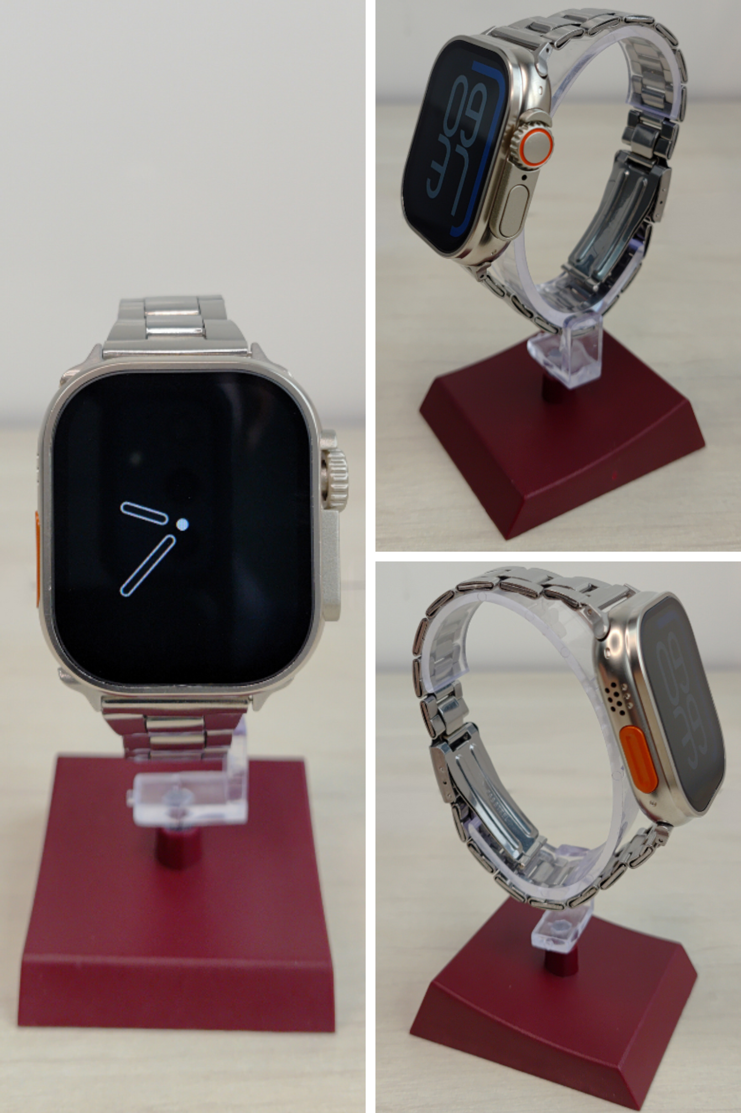 7 IN 1 Smart Watch Orange Edition Combo With Airpod Pro
